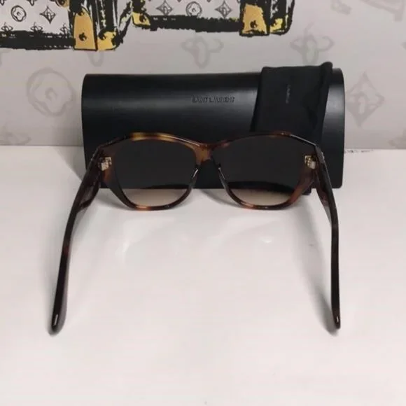 New Authentic Saint Laurent Havana SLM8 003 Sunglasses